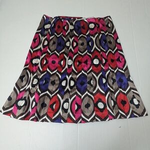 Charles Nolan New York Women's Midi Trim Wrap Silk Skirt Size 6 NWOT